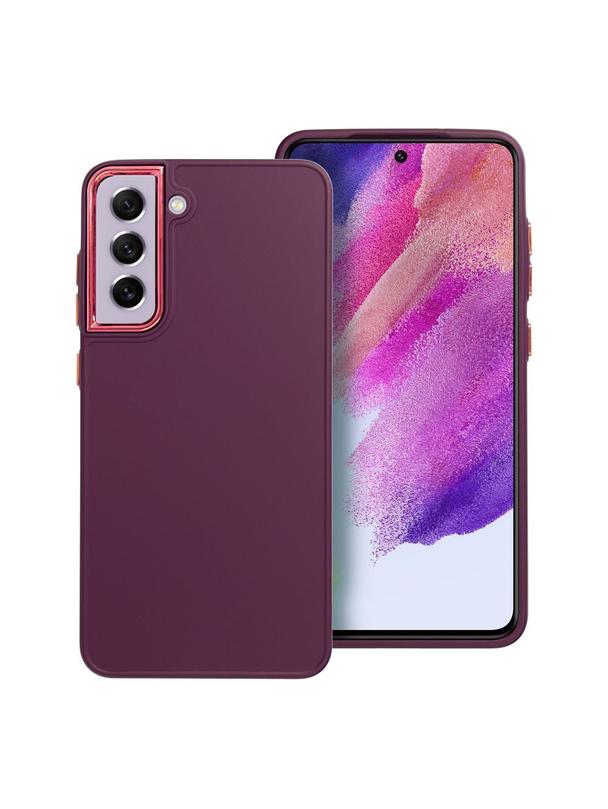 Futerał FRAME do SAMSUNG S21 FE fioletowy