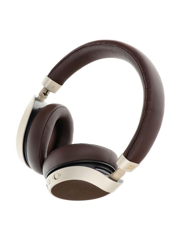 Słuchawki bezprzewodowe nauszne Blue Star BH06 brązowe