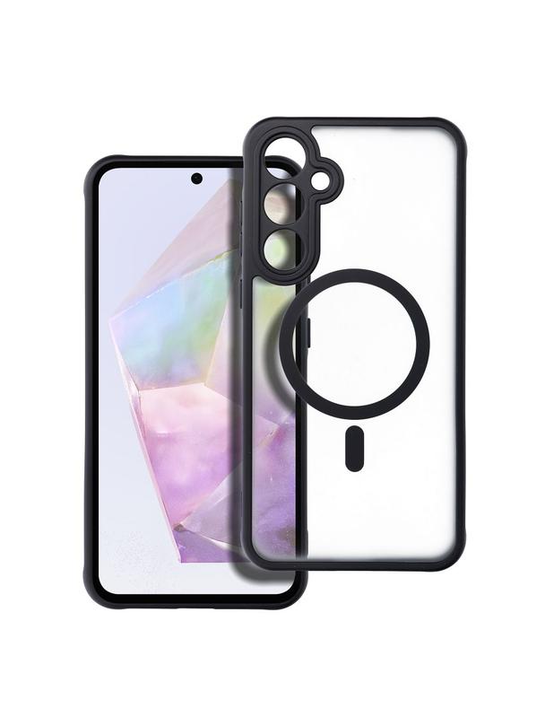 Futerał FULL MATTE MAG COVER kompatybilny z MagSafe do SAMSUNG A35 czarny
