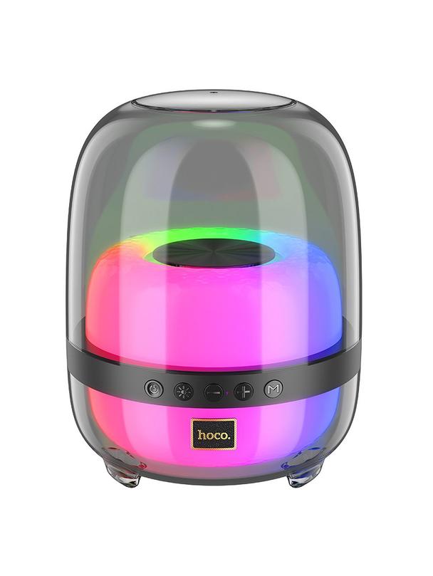 Głośnik bluetooth LED 10W 5h Hoco BS58 czarny
