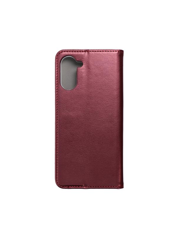 Kabura SMART MAGNETO do REALME 10 burgundowy
