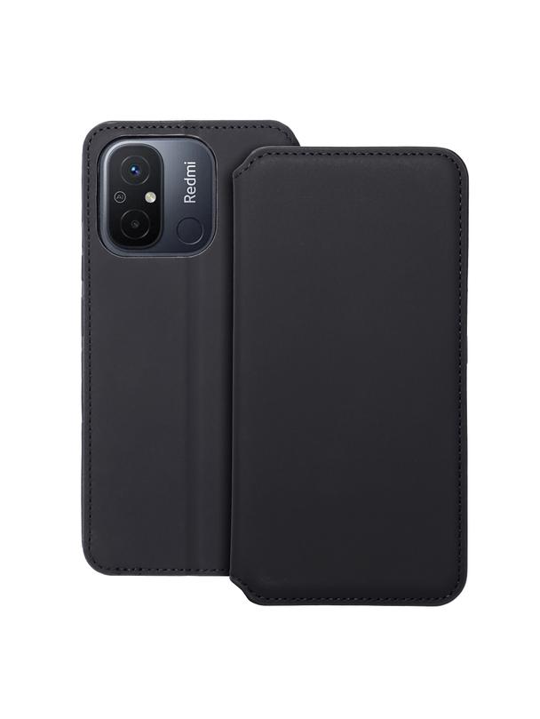 Kabura DUAL POCKET Book do XIAOMI Redmi 12c czarny