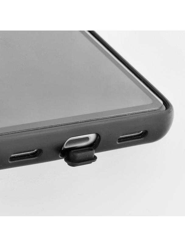 Zaślepka Gniazda Ładowania Lightning z uchwytem czarna