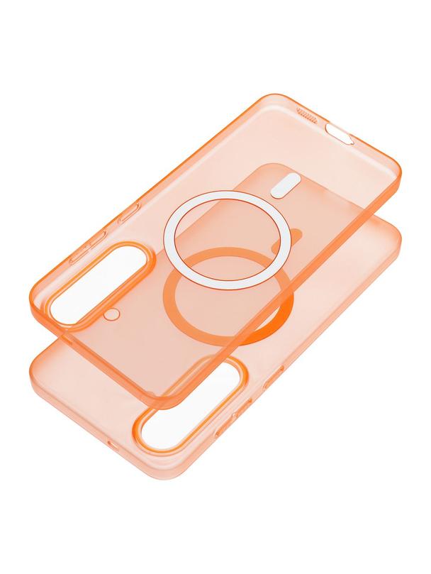 Futerał do Samsung A57 Go Orange zgodny z MagSafe pomarańczowy