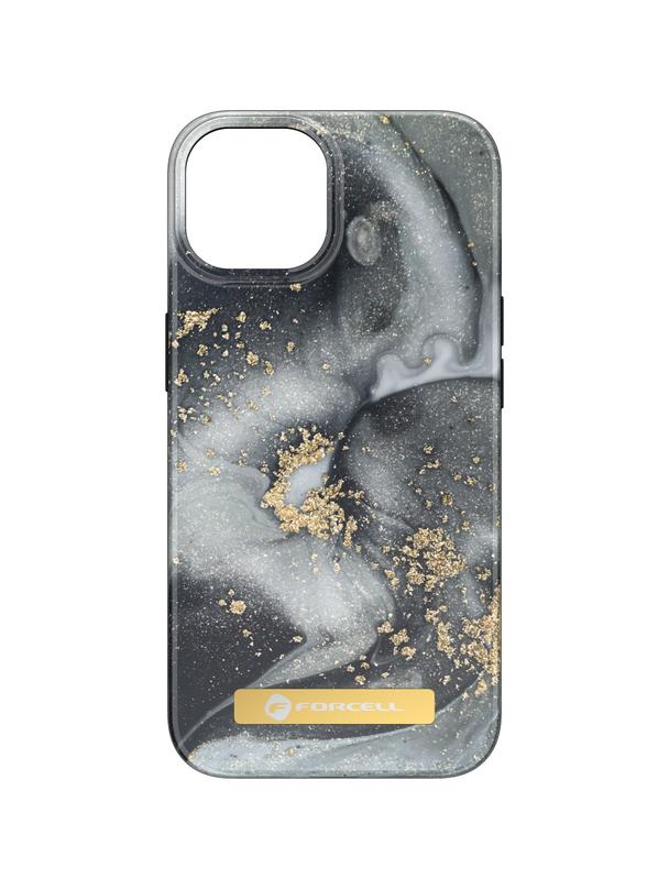 Etui na iPhone 14 Forcell F-Protect Mirage zgodny z MagSafe marble mist
