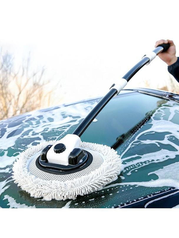 Teleskopowy mop do mycia samochodu czarny