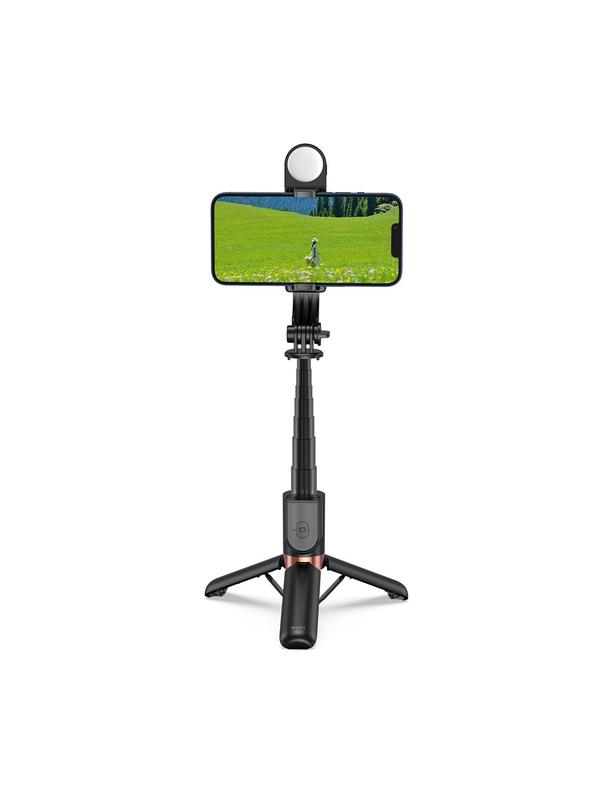 WiWU - Mini selfie stick Wi-SE011 z funcją tripoda