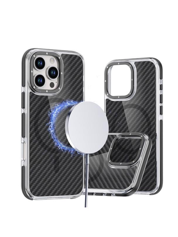 Futerał FIBER kompatybilny z MagSafe do SAMSUNG S26 PLUS czarny