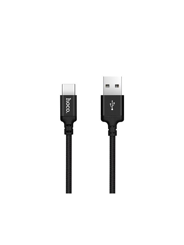Kabel USB A do USB C Hoco 2A 1 m X14 czarny