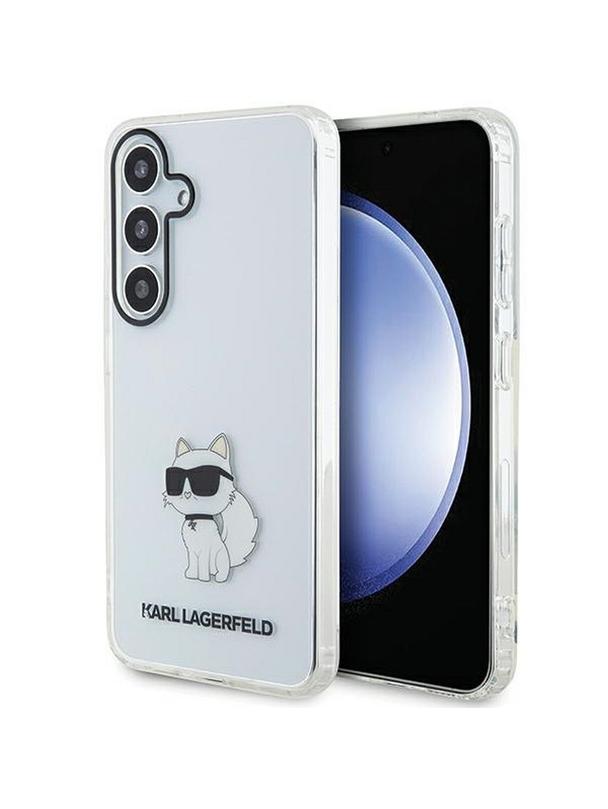 KARL LAGERFELD futerał do SAMSUNG S24 KLHCS24SHNCHTCT (IML NFT CHOUPETTE) transparentny