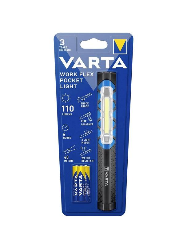 VARTA latarka LED Pen light 17647 + 3 x baterie R3 (AAA)
