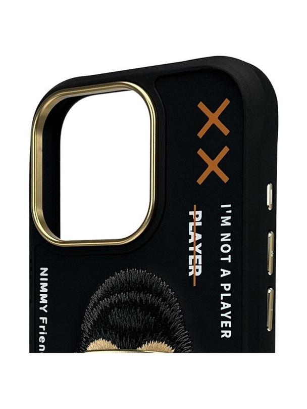 NIMMY futerał COOL&CUTE 2.0 Monkey do IPHONE 16 Pro Max czarny