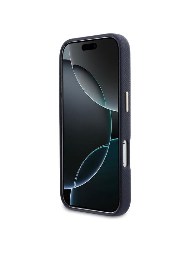 GUESS futerał do IPHONE 17 Pro Max GUHCP17X5PS4RGGB (PU FW Resin Logo) niebieski