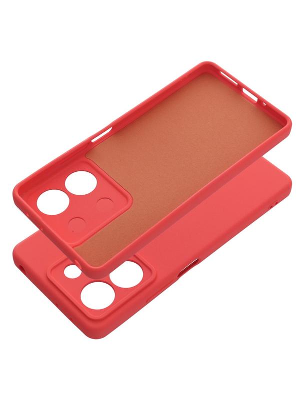 Futerał SILICONE do XIAOMI Redmi Note 13 5G brzoskwiniowy