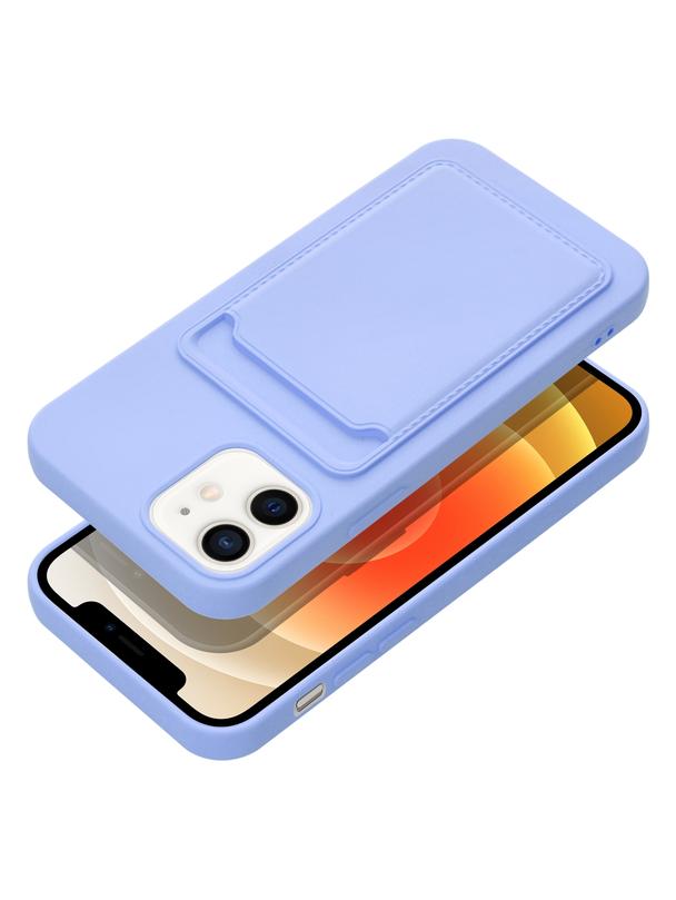 Futerał CARD CASE do IPHONE 12 fioletowy