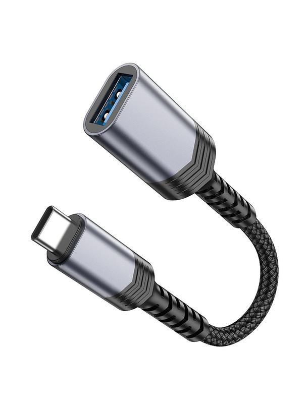 Adapter OTG USB C do USB A Hoco 4A UA24 czarny