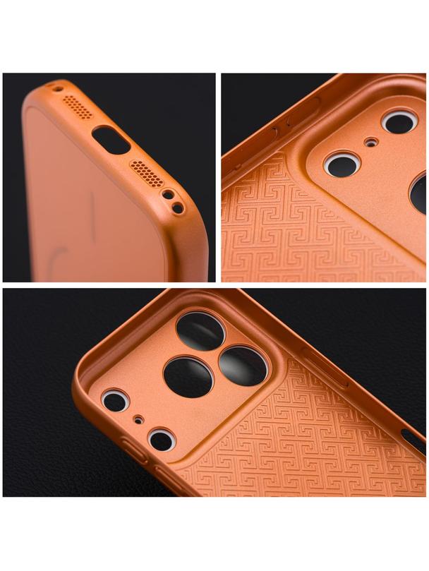 Futerał MAKE 17 kompatybilny z MagSafe do IPHONE 11 Pro Max pomarańczowy