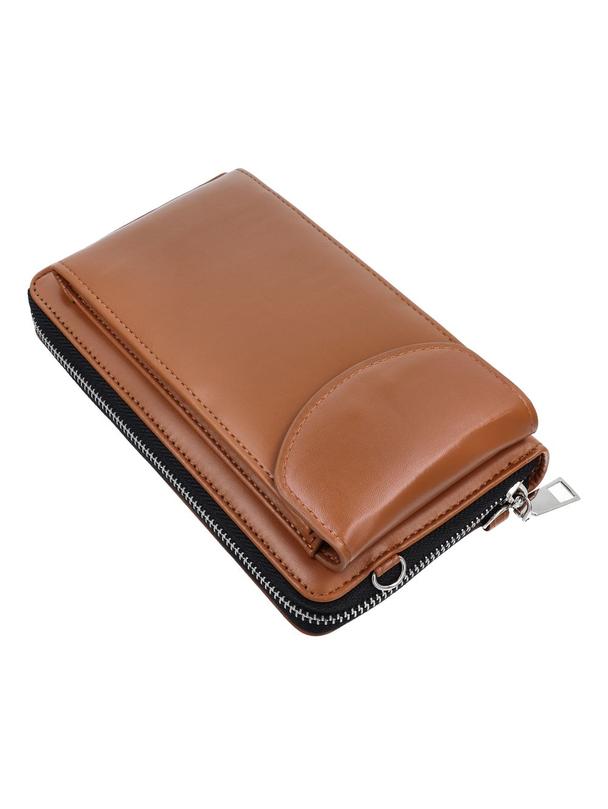 Torebka Stylish na telefon komórkowy brązowa