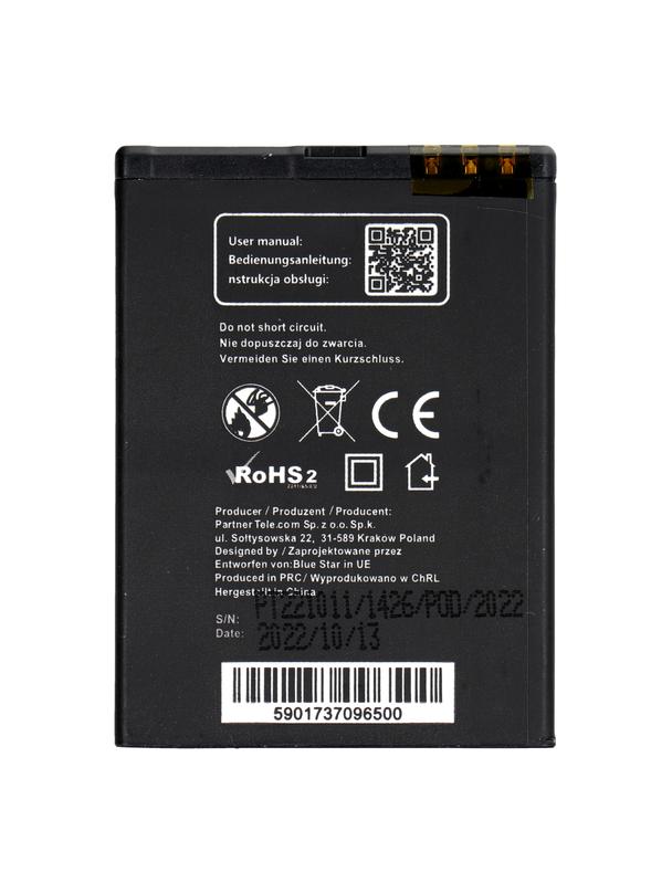 Bateria do Nokia N97 Mini / E5 / E7-00 / N8 950 mAh Blue Star