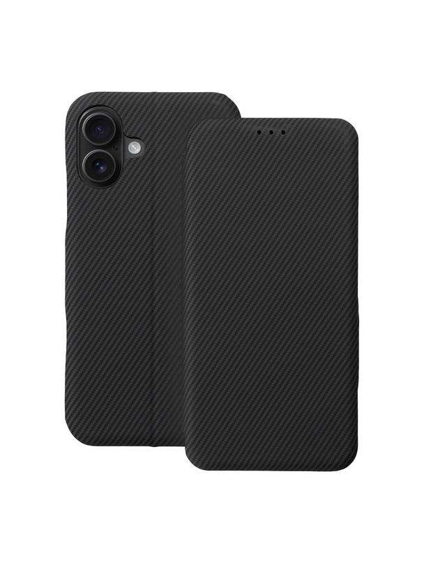 Kabura FOLIO Side Magnet do IPHONE 16 PLUS czarny
