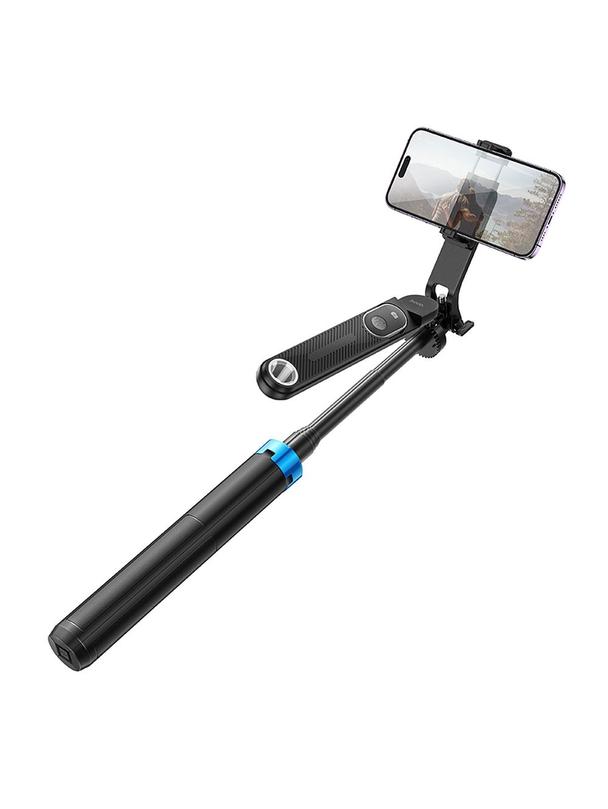 Selfie stick Hoco tripod z pilotem bezprzewodowym K22 czarny