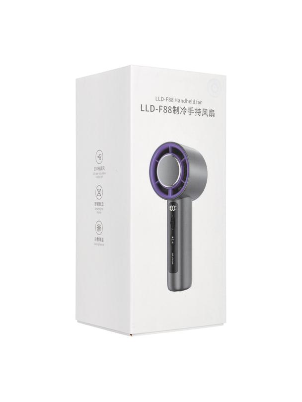 Wentylator / wiatrak przenośny z wyświetlaczem LLD-F88 biały