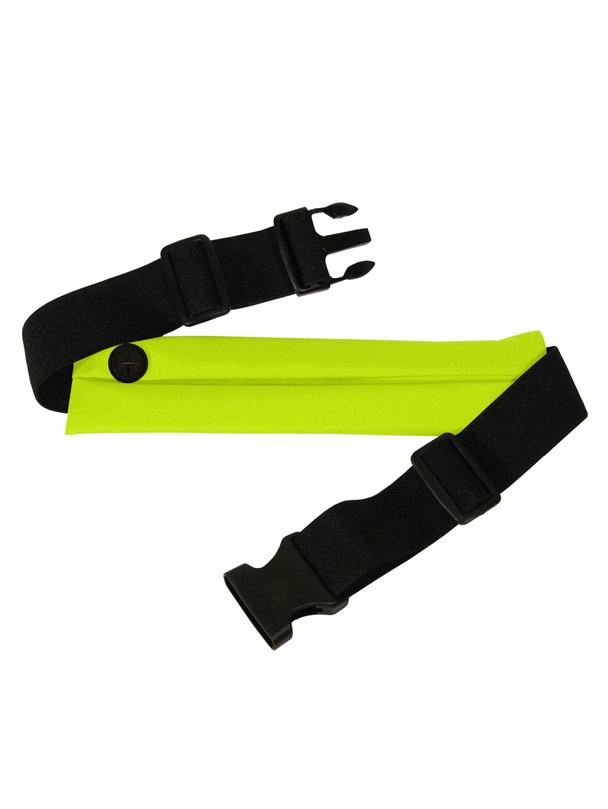 ART pas sportowy z kieszenią podświetlany APS-01G zielony