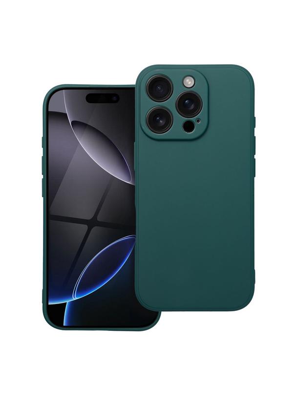 Futerał MATT do IPHONE 16 Pro ciemnozielony