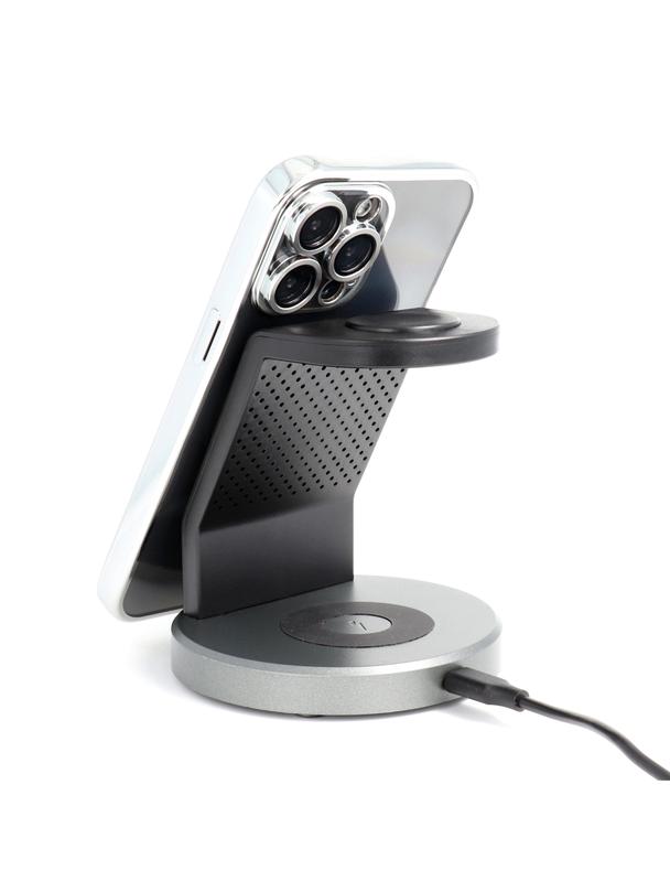 Futerał ELECTRO MAG COVER kompatybilny z MagSafe do IPHONE 11 Pro srebrny