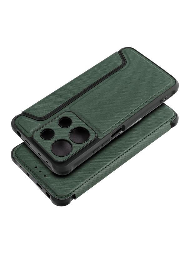 Kabura RAZOR Book do XIAOMI Redmi Note 13 4G ciemnozielony