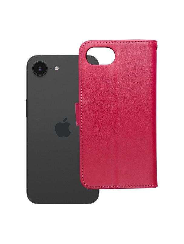 Kabura MEZZO Book do IPHONE 16e (SE 4 2025) łapacz snów magenta