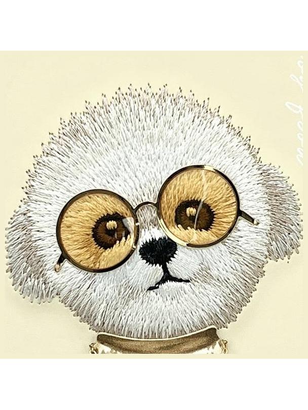 NIMMY futerał GLASSES COOL DOG do IPHONE 15 khaki