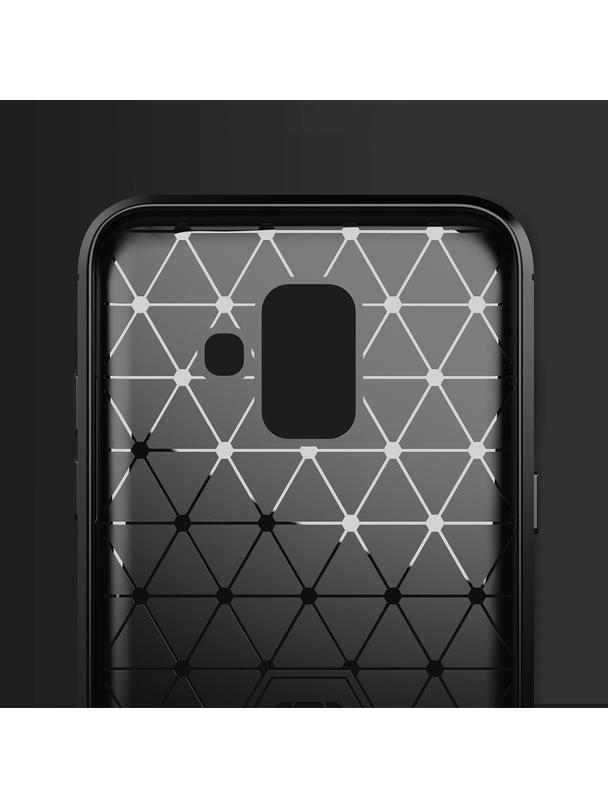 Futerał CARBON do SAMSUNG A6 ( A6 2018 ) czarny