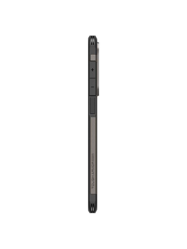 SPIGEN futerał TOUGH ARMOR kompatybilny z MagSafe do SAMSUNG S25 Edge gunmetal