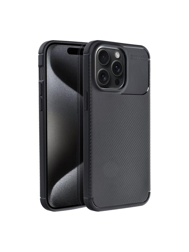 Futerał CARBON PREMIUM do IPHONE 15 Pro Max czarny