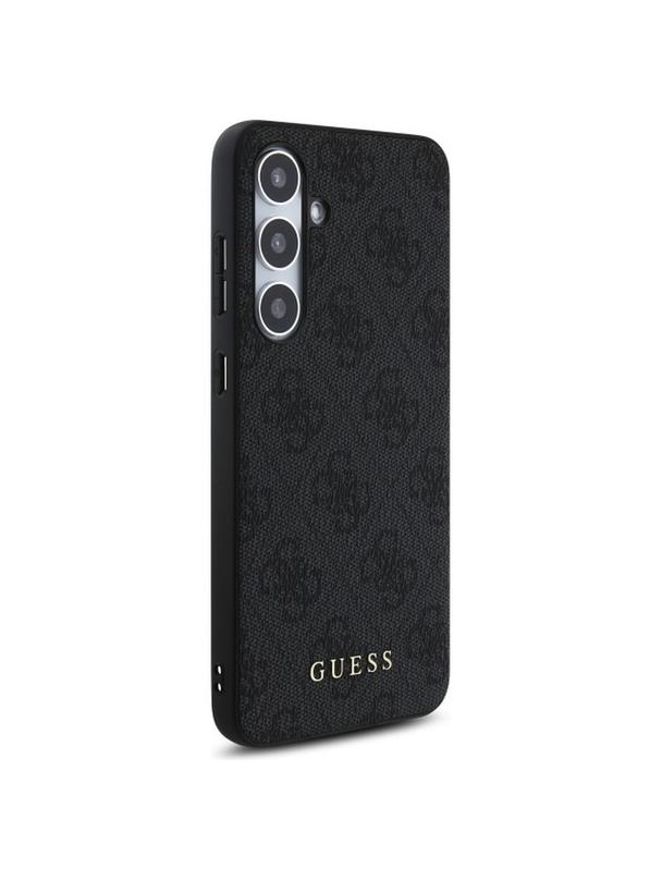 GUESS futerał do SAMSUNG S24 FE GUHCS24FEG4GFGR (HC PU 4G Metal Logo) szary
