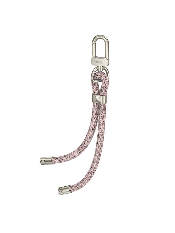 Smycz do telefonu na nadgarstek Hoco 0,21 m GH4 brzoskwiniowa