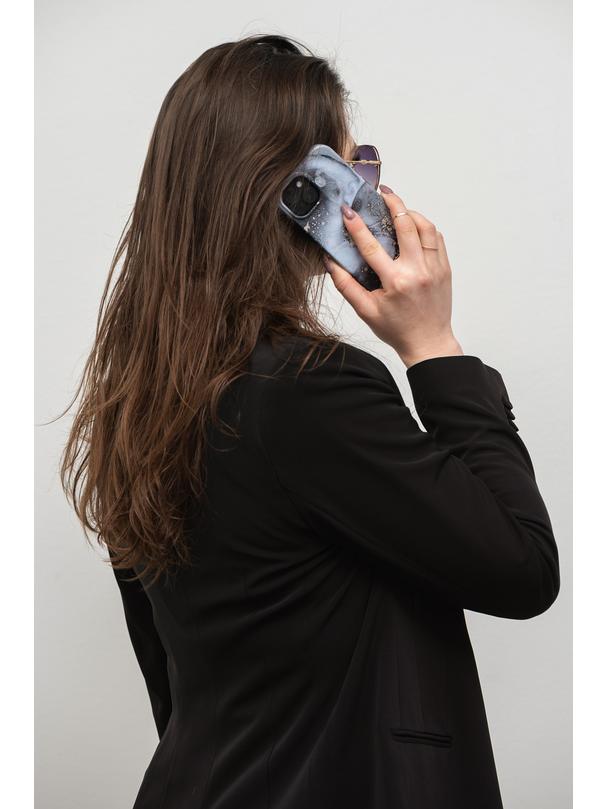 Etui na iPhone 15 Forcell F-Protect Mirage zgodny z MagSafe marble mist