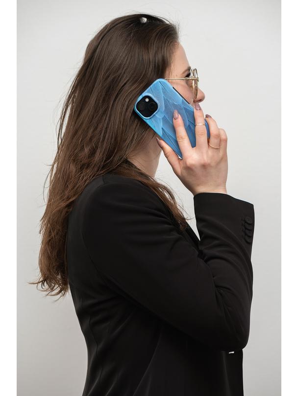 Etui na iPhone 15 Forcell F-Protect Mirage zgodny z MagSafe blue bird