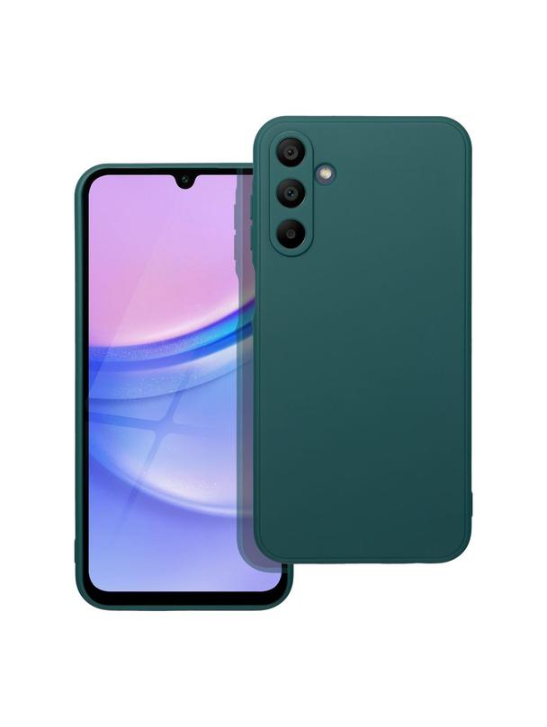 Futerał MATT do SAMSUNG A15 5G / A15 4G ciemnozielony
