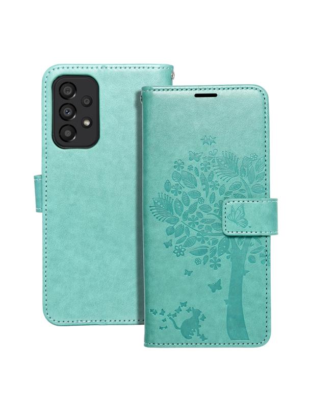 Kabura MEZZO Book do SAMSUNG A33 5G drzewo zielony