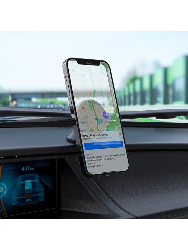 Uchwyt na telefon do samochodu magnetyczny Hoco do deski CA79 czarny