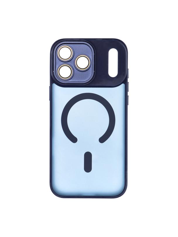 Futerał VARIETE MAG COVER kompatybilny z MagSafe do IPHONE 17 PRO MAX granatowy