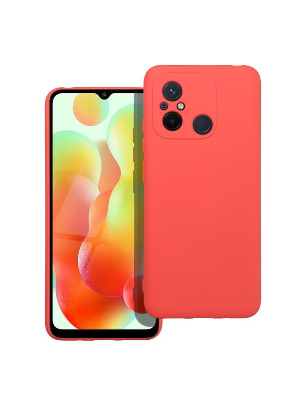 Futerał SILICONE do XIAOMI Redmi 12C brzoskwiniowy