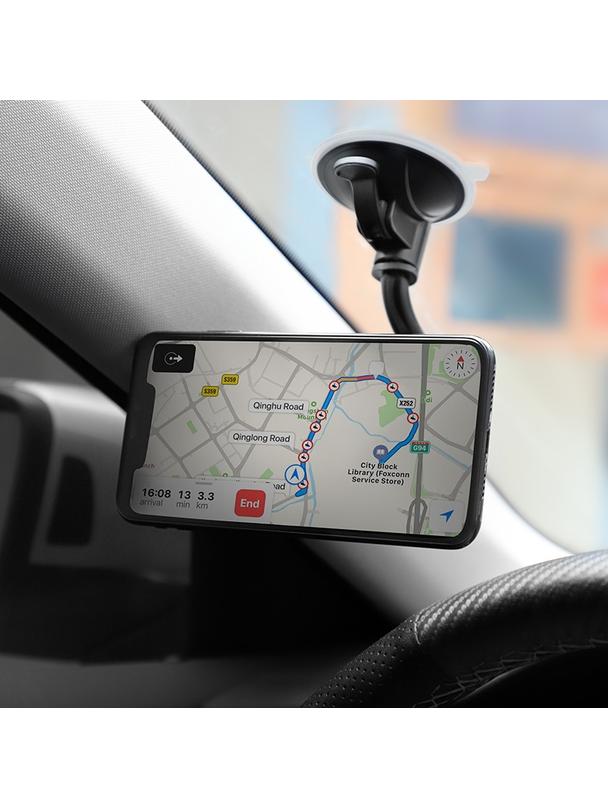 Uchwyt na telefon do samochodu magnetyczny Hoco do szyby / deski CA55 czarny