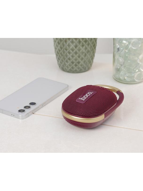 Głośnik bluetooth 5W 2h Hoco HC17 bordowy