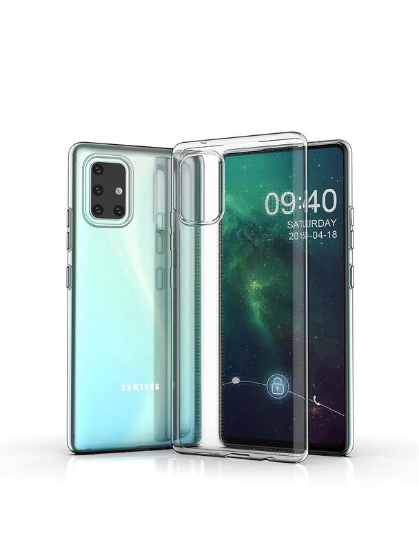 Futerał CLEAR CASE 2 mm BOX do SAMSUNG A71 transparentny