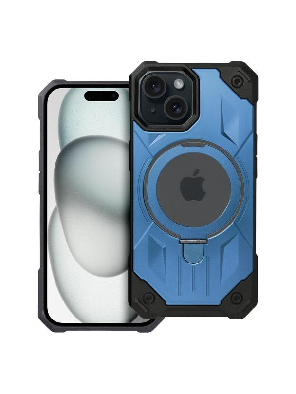 Futerał ARMOR MAG COVER kompatybilny z MagSafe do IPHONE 15 niebieski