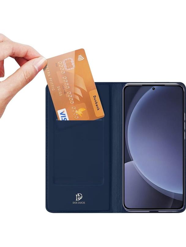 DUX DUCIS kabura SKIN PRO do SAMSUNG S25 niebieska