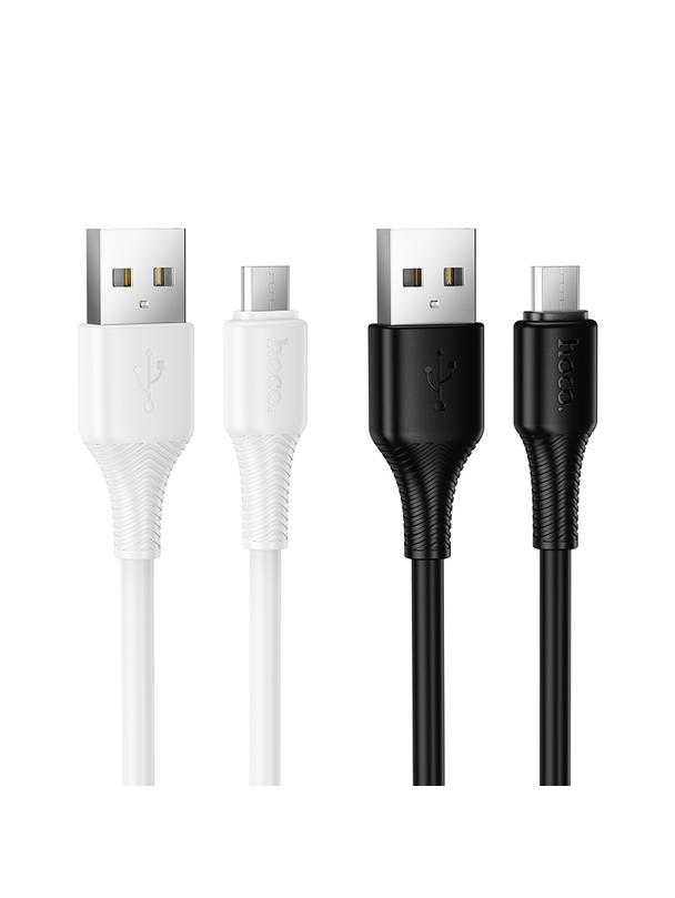 Kabel USB A do Micro USB Hoco 2,4A 1 m X120 biały